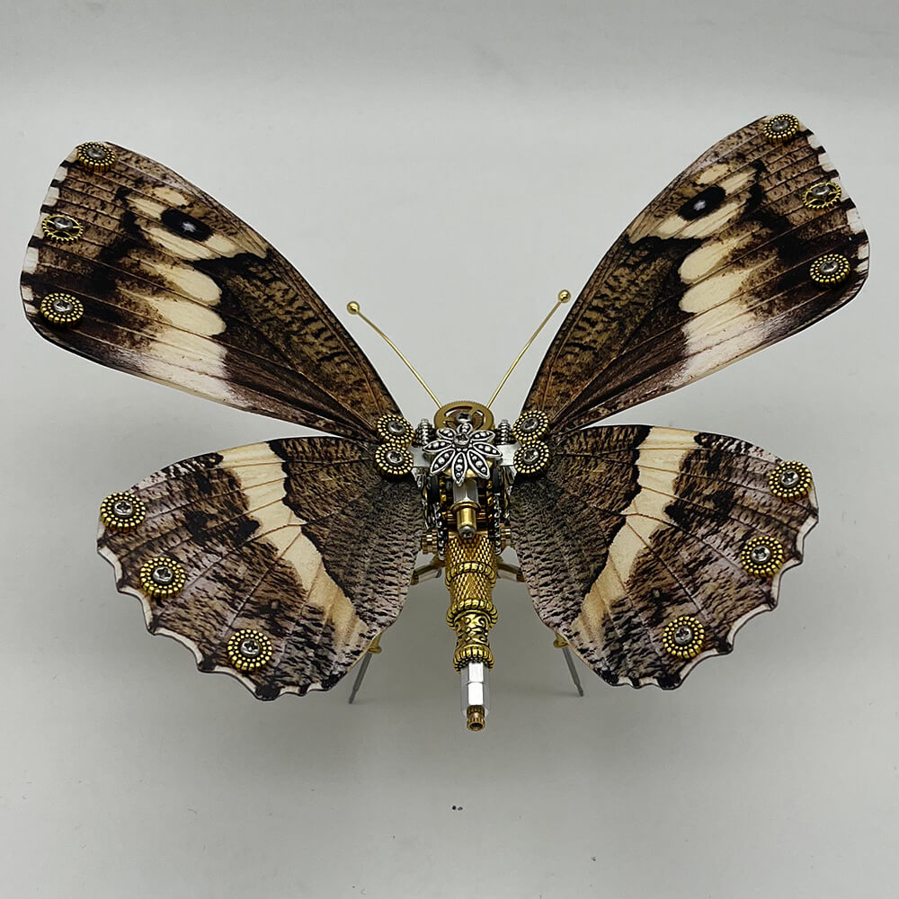 Mariposa Caligo Eurilochus Steampunk Metal 3D 200 piezas
