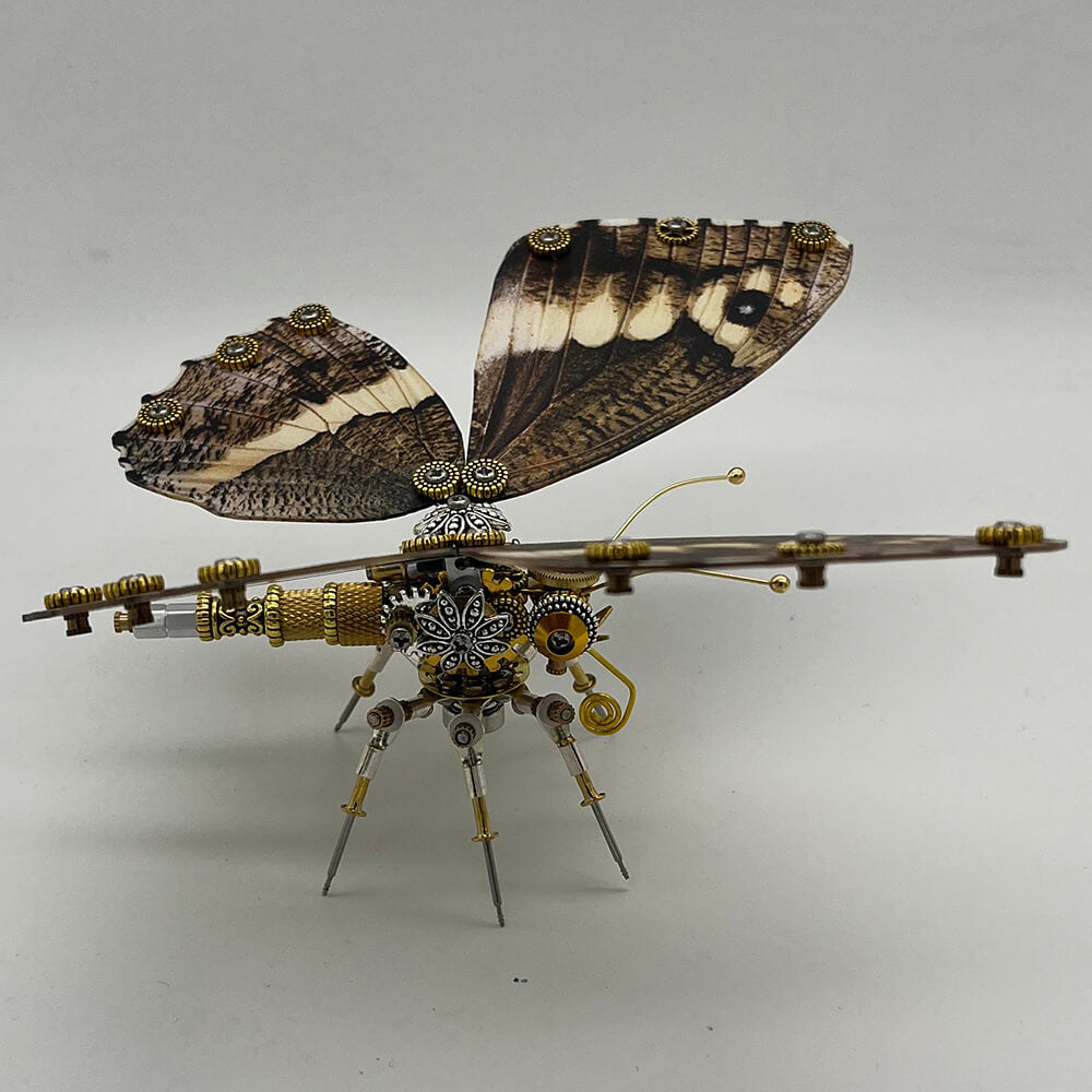 Mariposa Caligo Eurilochus Steampunk Metal 3D 200 piezas