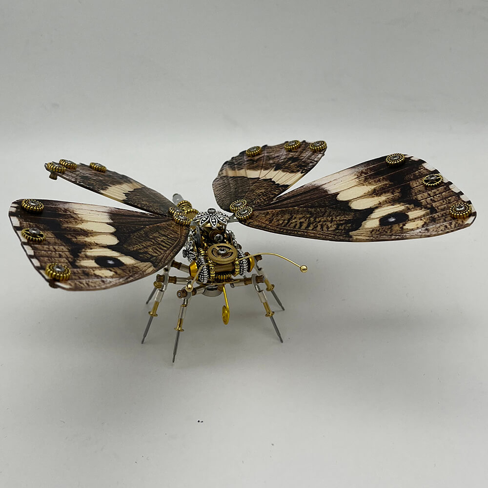 Mariposa Caligo Eurilochus Steampunk Metal 3D 200 piezas