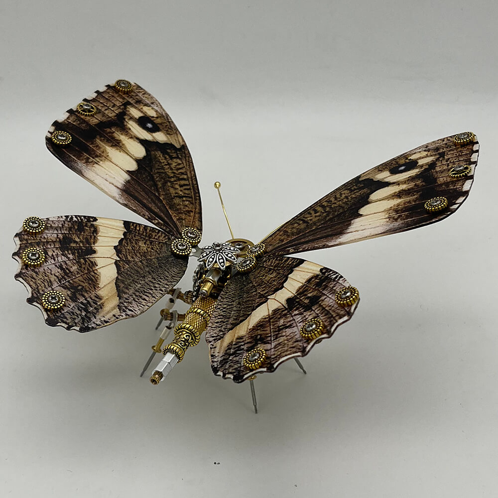 Mariposa Caligo Eurilochus Steampunk Metal 3D 200 piezas