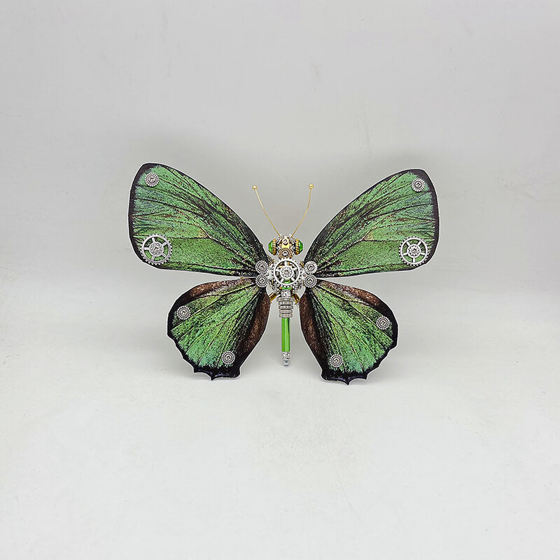 Mariposa Chilades Pandava Steampunk Metal 3D