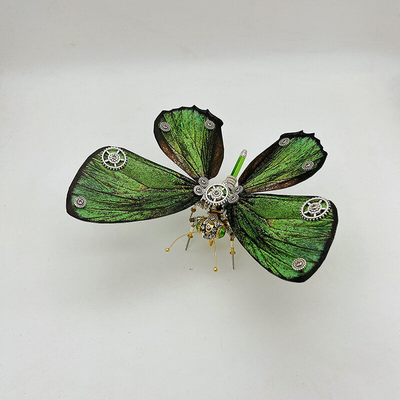 Mariposa Chilades Pandava Steampunk Metal 3D