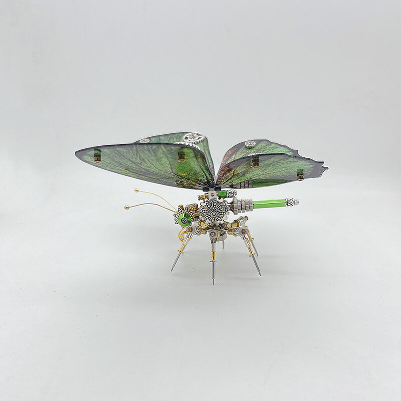 Mariposa Chilades Pandava Steampunk Metal 3D