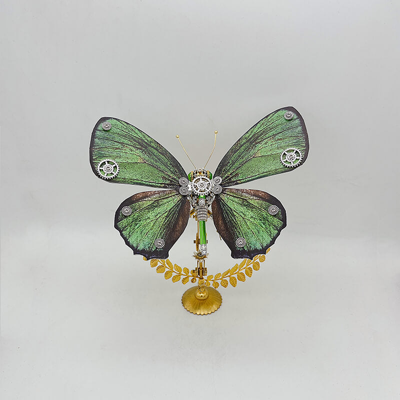 Mariposa Chilades Pandava Steampunk Metal 3D