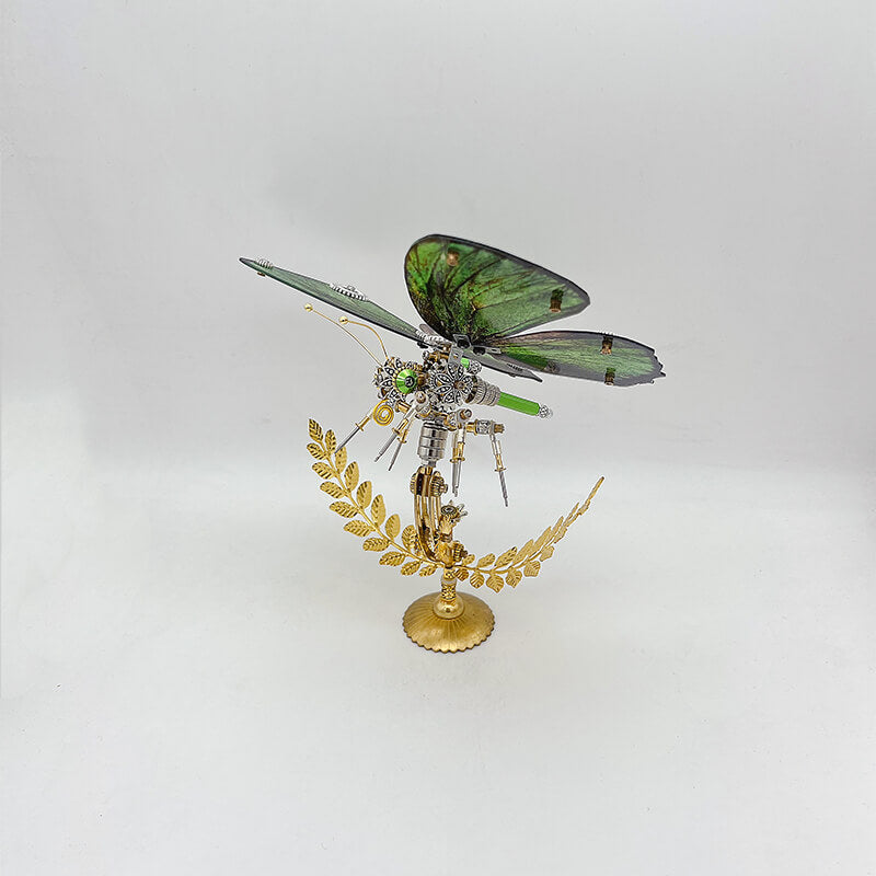 Mariposa Chilades Pandava Steampunk Metal 3D