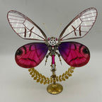 Mariposa Cithaerias Pireta Steampunk Metal 3D 200 piezas