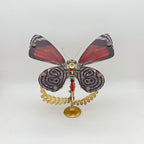 Mariposa Diaethria Dodone Steampunk Metal 3D