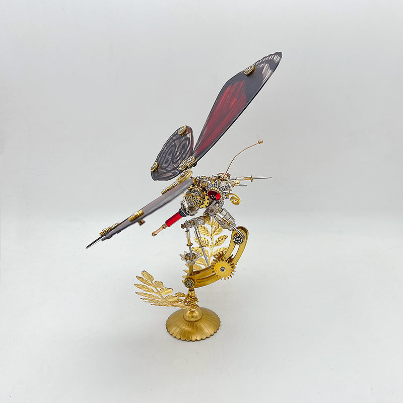 Mariposa Diaethria Dodone Steampunk Metal 3D