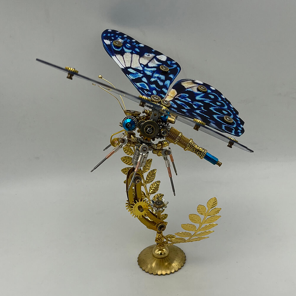 Mariposa Dichorragia Steampunk Metal 3D 200 piezas