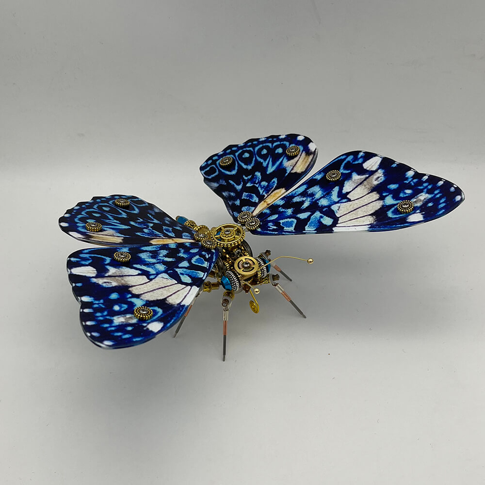Mariposa Dichorragia Steampunk Metal 3D 200 piezas