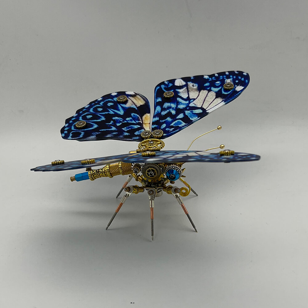 Mariposa Dichorragia Steampunk Metal 3D 200 piezas
