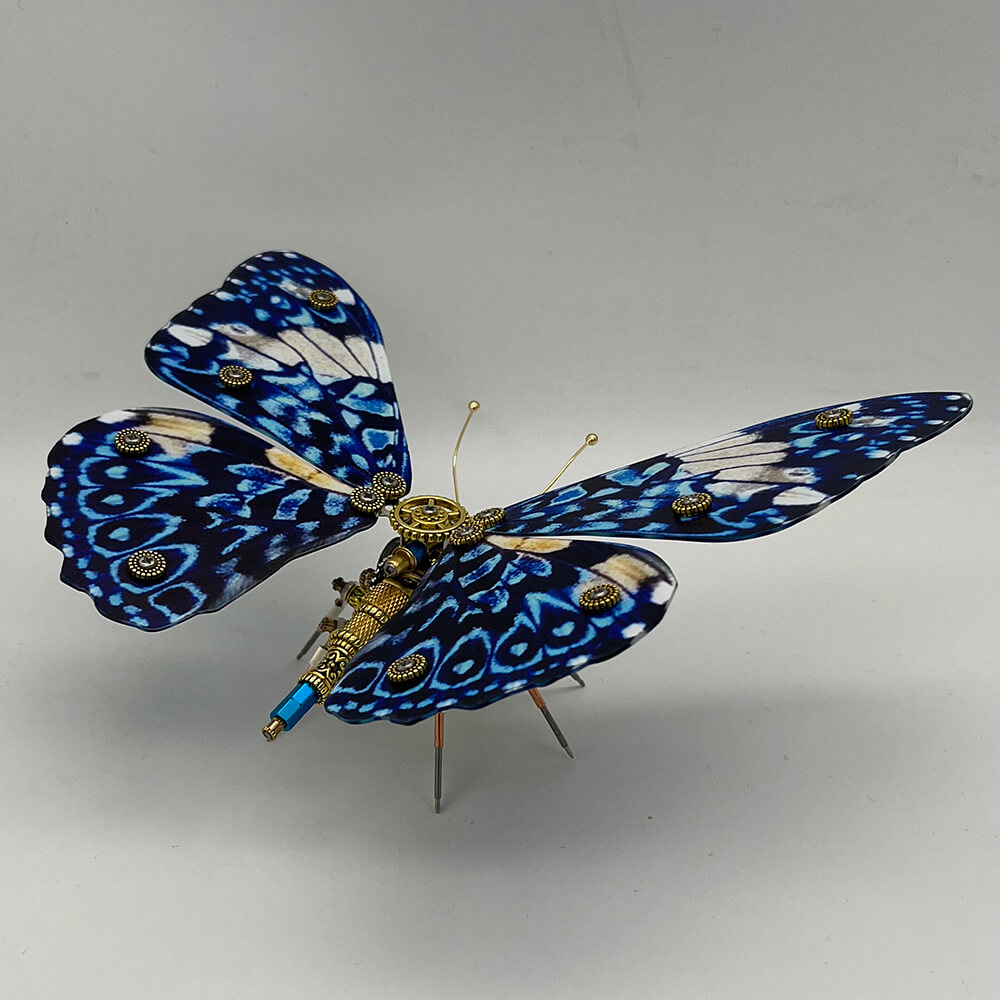 Mariposa Dichorragia Steampunk Metal 3D 200 piezas