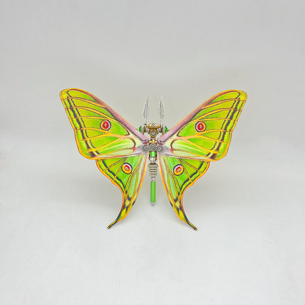 Mariposa Graellsia Isabellae Steampunk Metal 3D