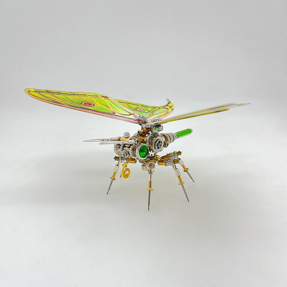 Mariposa Graellsia Isabellae Steampunk Metal 3D