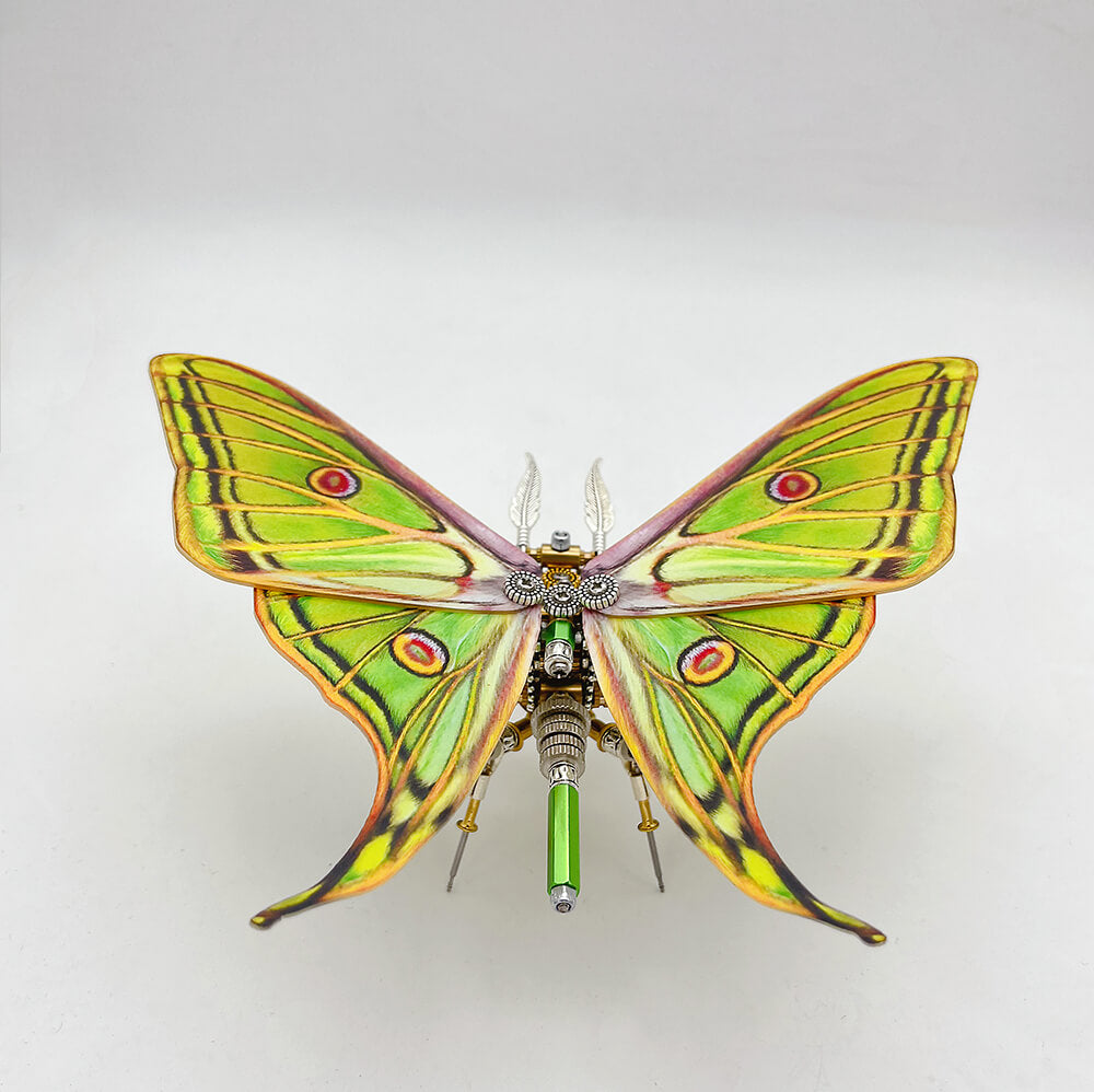 Mariposa Graellsia Isabellae Steampunk Metal 3D