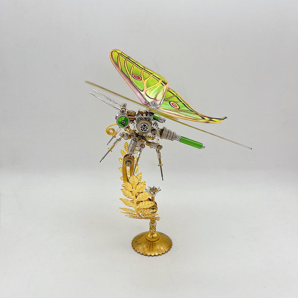Mariposa Graellsia Isabellae Steampunk Metal 3D