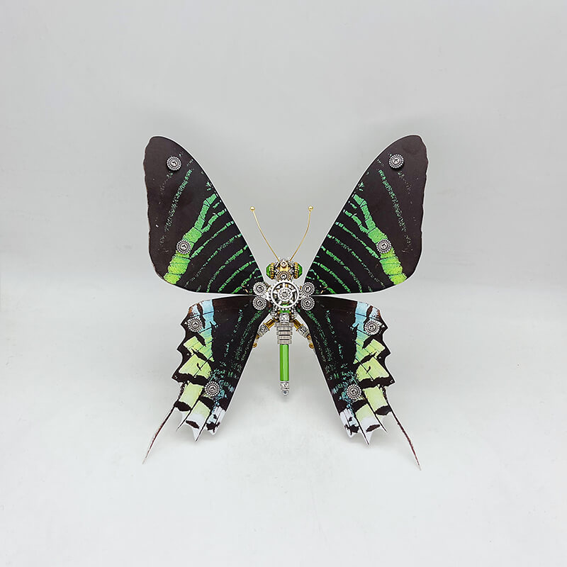 Mariposa Ideopsis Similis Steampunk Metal 3D