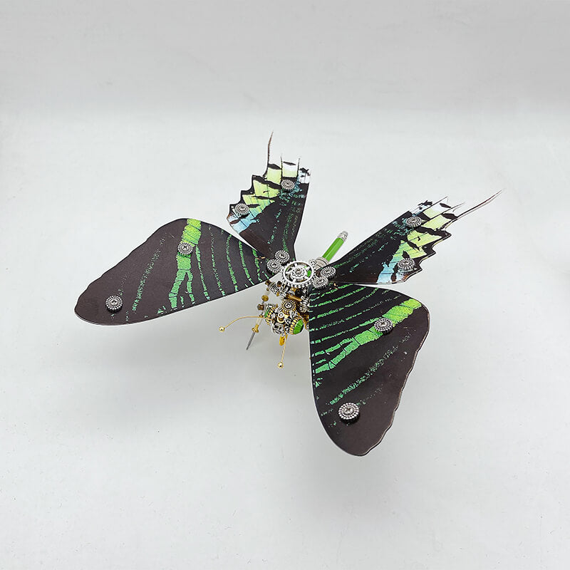 Mariposa Ideopsis Similis Steampunk Metal 3D