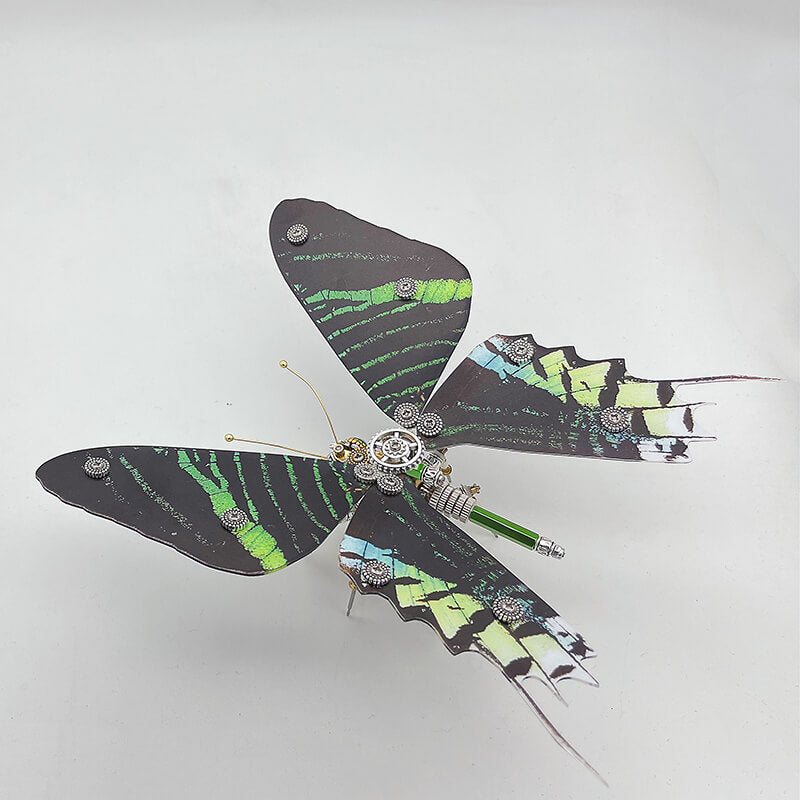 Mariposa Ideopsis Similis Steampunk Metal 3D
