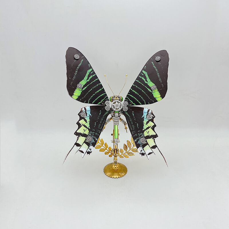 Mariposa Ideopsis Similis Steampunk Metal 3D