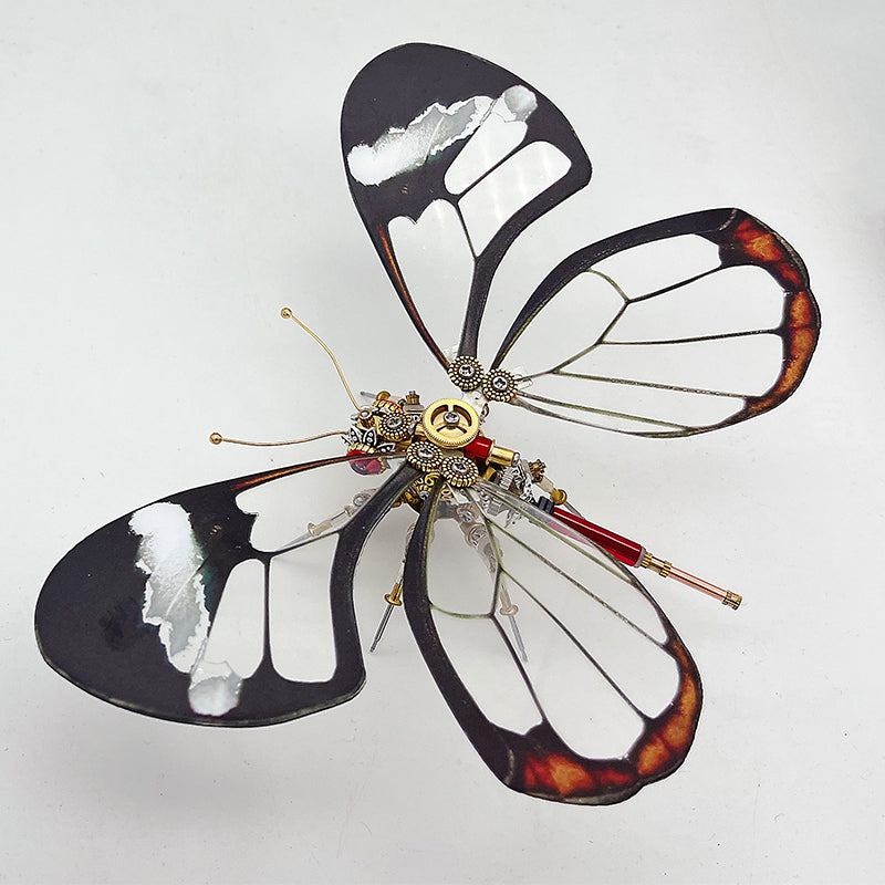 Mariposa Lepidoptera Steampunk Metal 3D