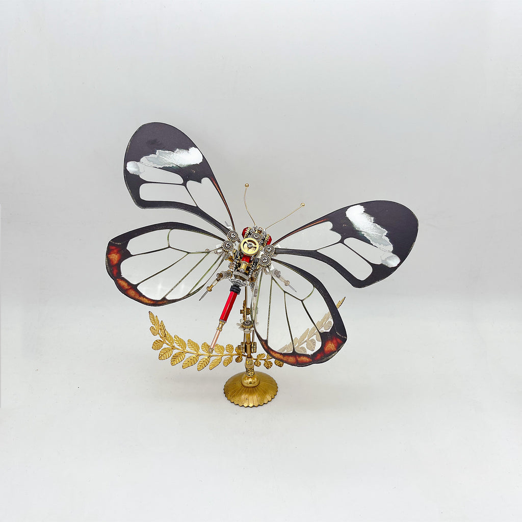 Mariposa Lepidoptera Steampunk Metal 3D