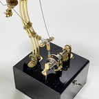 Mariposa Steampunk Metal 3D con Caja Musical