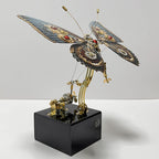 Mariposa Steampunk Metal 3D con Caja Musical