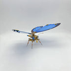 Mariposa Morphidae Steampunk Metal 3D