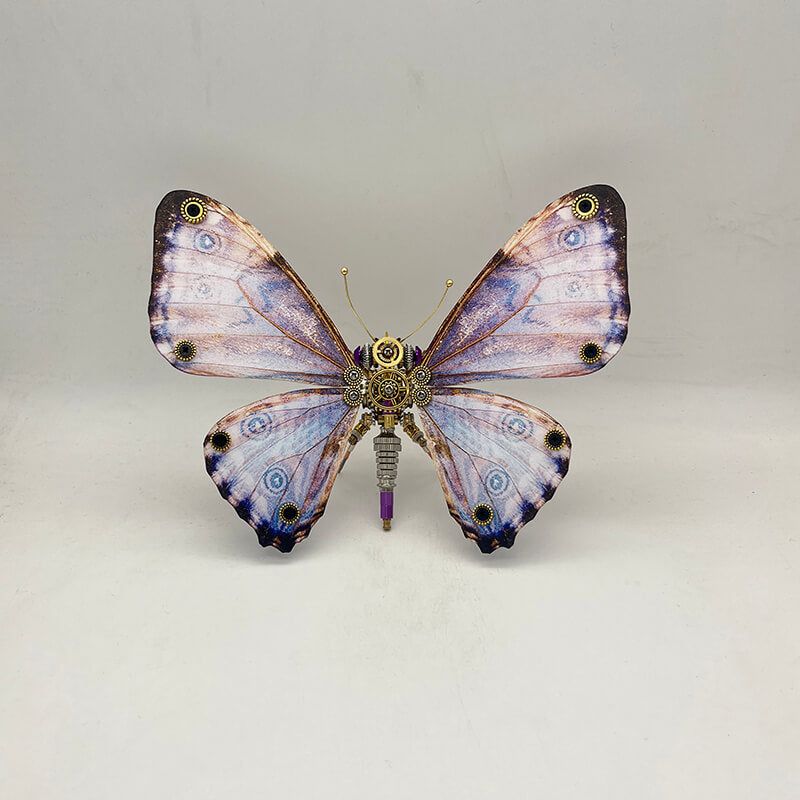 Mariposa Neoris Hewitsoni Steampunk Metal 3D