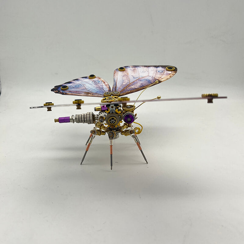 Mariposa Neoris Hewitsoni Steampunk Metal 3D