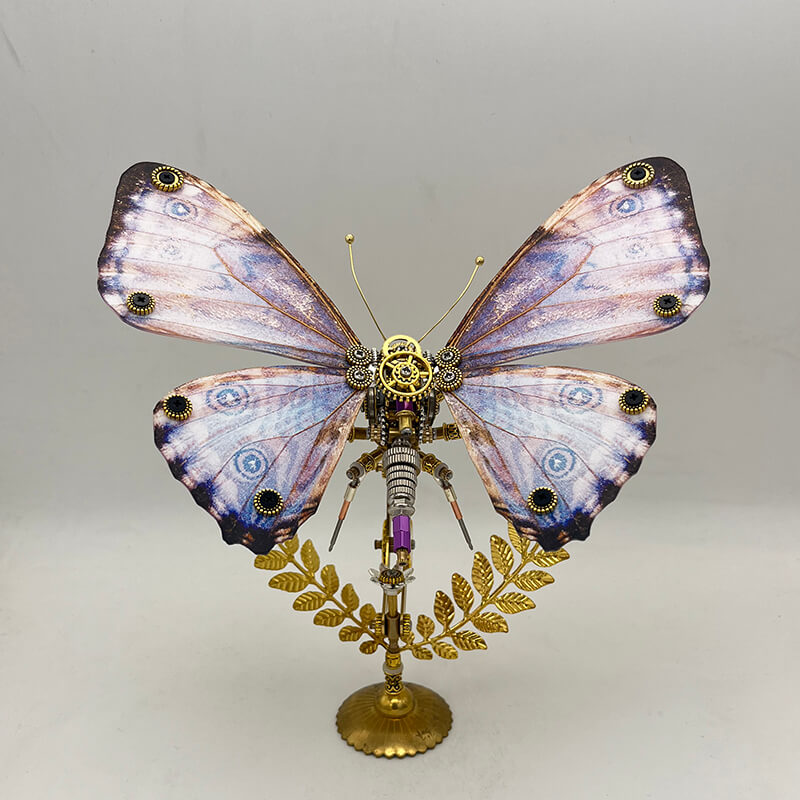 Mariposa Neoris Hewitsoni Steampunk Metal 3D