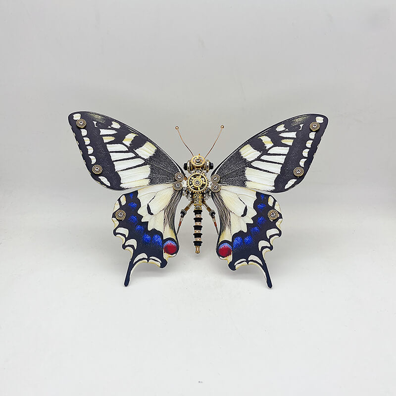 Mariposa Papilio Machaon Steampunk Metal 3D