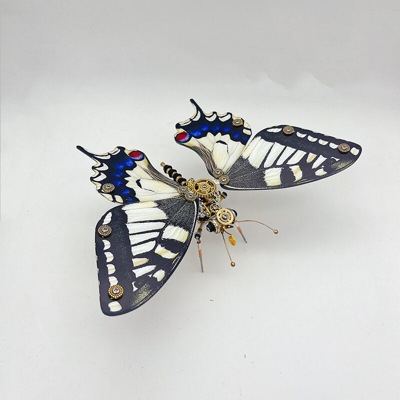 Mariposa Papilio Machaon Steampunk Metal 3D