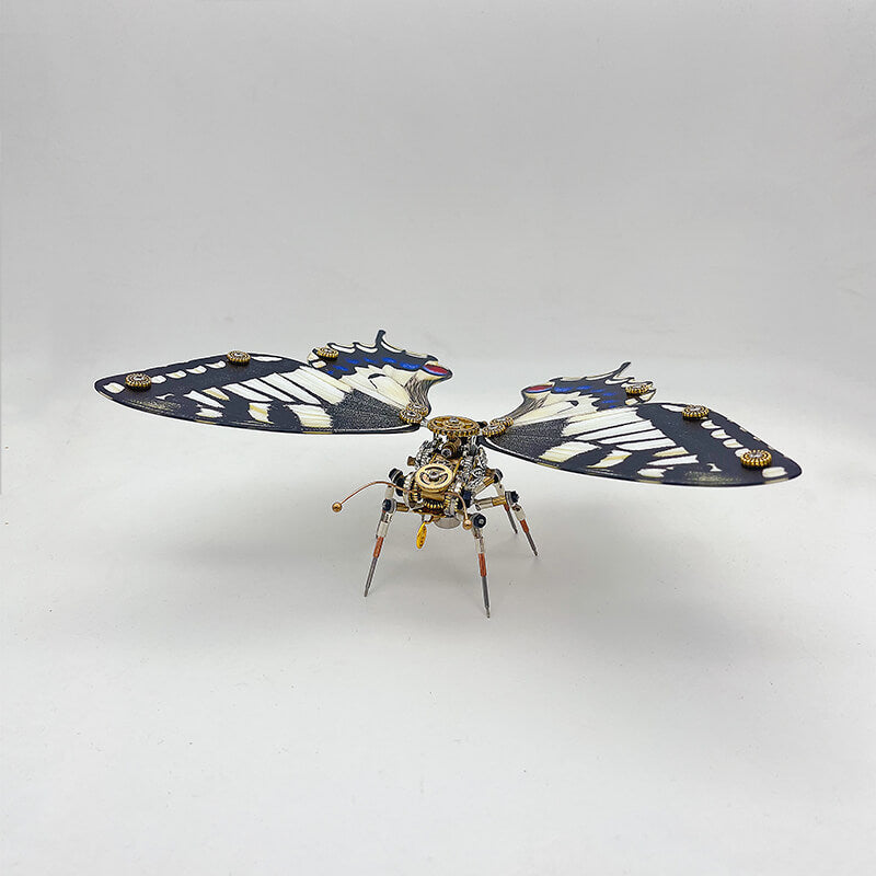 Mariposa Papilio Machaon Steampunk Metal 3D