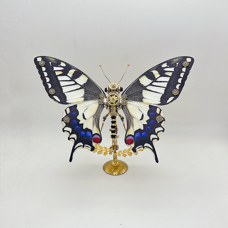 Mariposa Papilio Machaon Steampunk Metal 3D