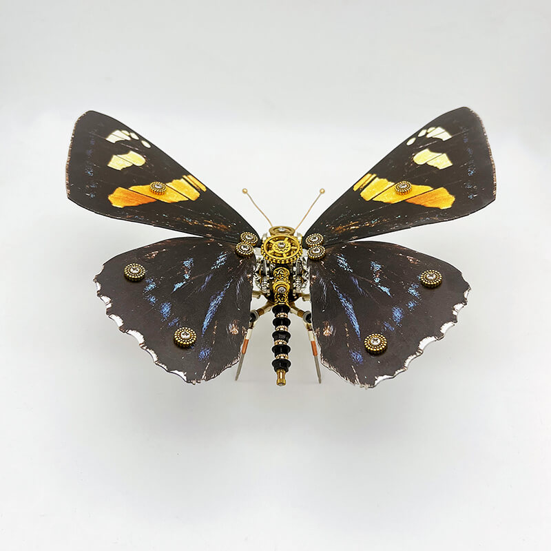 Mariposa Papilio Rumanzovia Steampunk Metal 3D