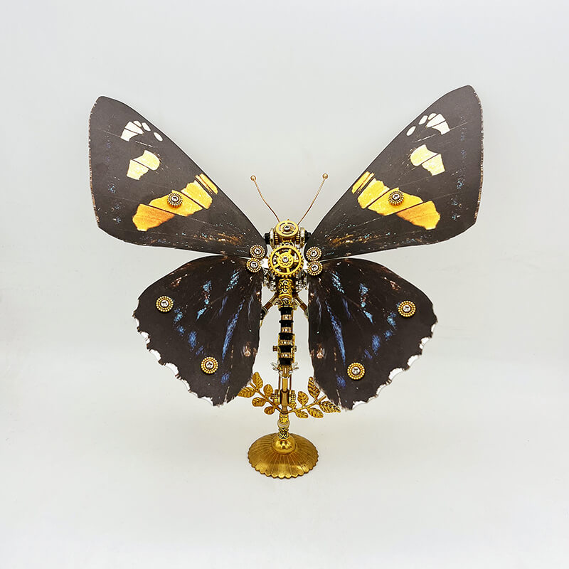 Mariposa Papilio Rumanzovia Steampunk Metal 3D