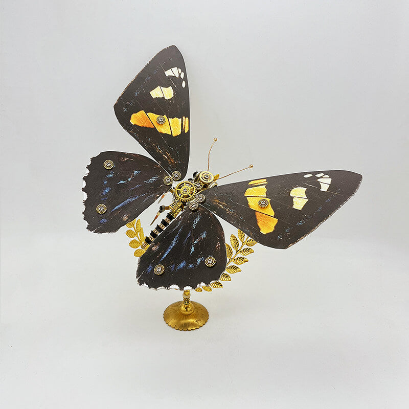 Mariposa Papilio Rumanzovia Steampunk Metal 3D