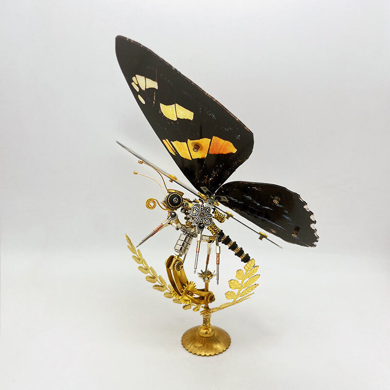 Mariposa Papilio Rumanzovia Steampunk Metal 3D