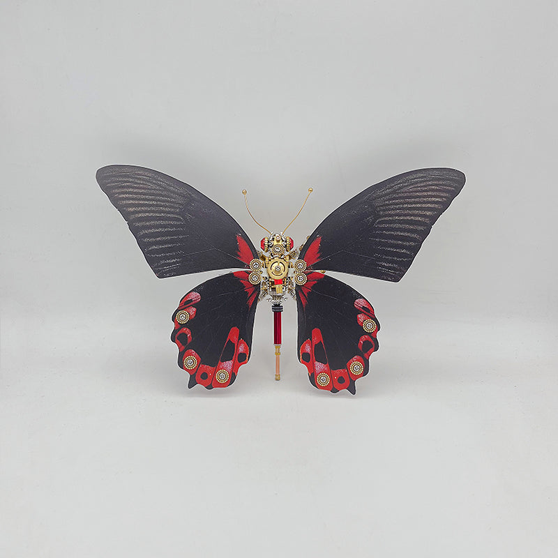 Mariposa Papilio Rumanzovia Steampunk Metal 3D v2