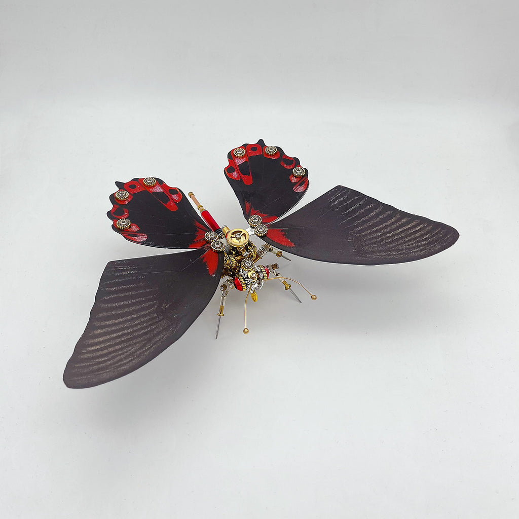 Mariposa Papilio Rumanzovia Steampunk Metal 3D v2