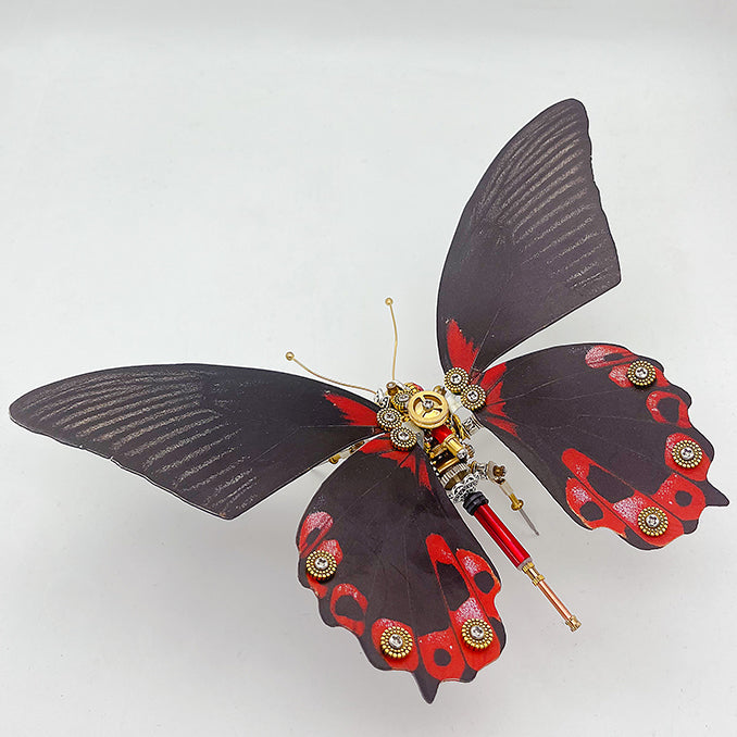 Mariposa Papilio Rumanzovia Steampunk Metal 3D v2