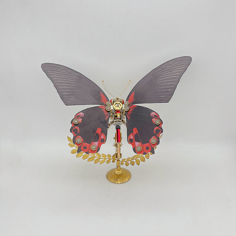 Mariposa Papilio Rumanzovia Steampunk Metal 3D v2