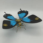 Mariposa Papilio Ulysses Steampunk Metal 3D 200 piezas