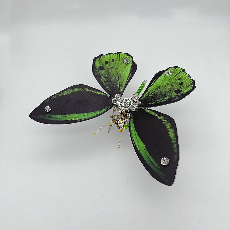 Mariposa Troides Aeacus Steampunk Metal 3D