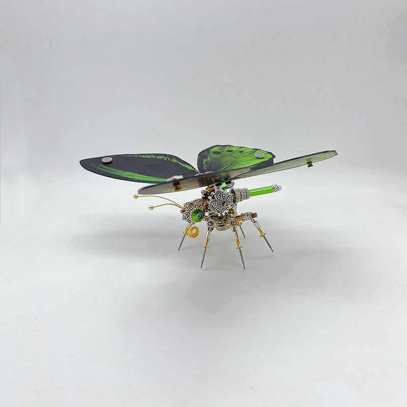 Mariposa Troides Aeacus Steampunk Metal 3D