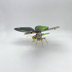 Mariposa Troides Aeacus Steampunk Metal 3D