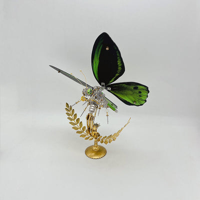 Mariposa Troides Aeacus Steampunk Metal 3D