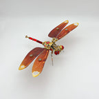 Libélula Neurothemis Fulvia Steampunk Metal 3D